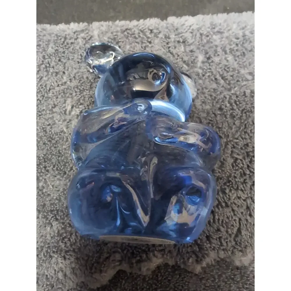 Lot: US Commemorative Fine Art Gallery COBALT BLUE Glass Koala 🐨 BEAR 3”